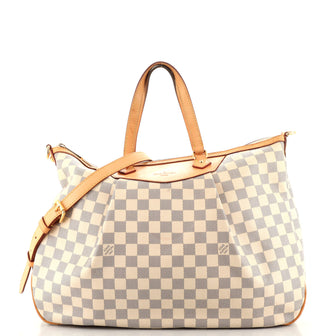 Louis Vuitton Siracusa Handbag Damier GM