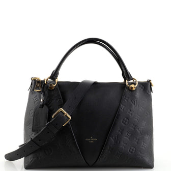 Louis Vuitton V Tote Monogram Empreinte Leather MM