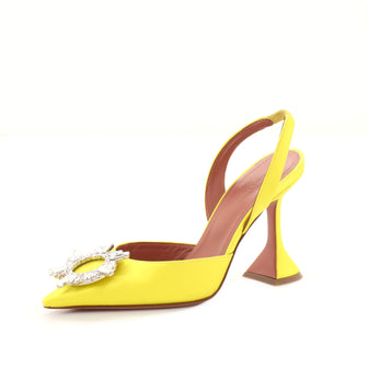 Amina Muaddi Women's Begum Pumps Satin 95