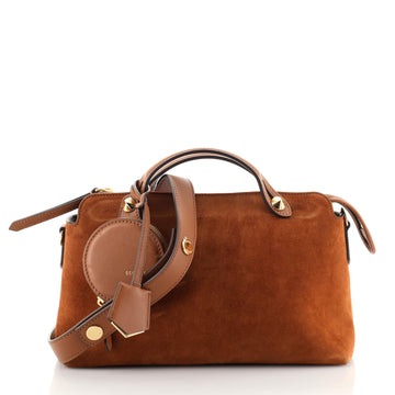 Fendi By The Way Satchel Suede Small