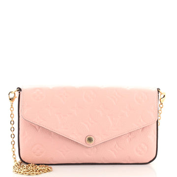 Louis Vuitton Felicie Pochette Monogram Empreinte Leather