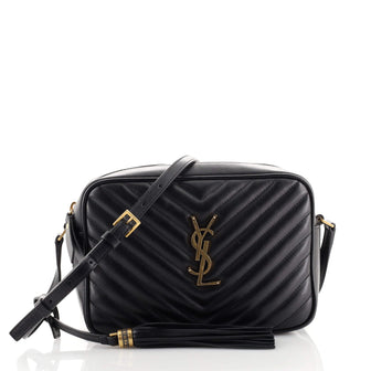Saint Laurent Lou Camera Bag Matelasse Chevron Leather Small