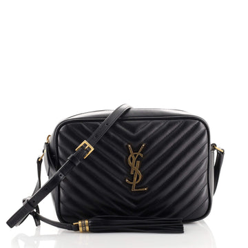 Saint Laurent Lou Camera Bag Matelasse Chevron Leather Small