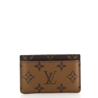 Louis Vuitton Card Holder Reverse Monogram Canvas