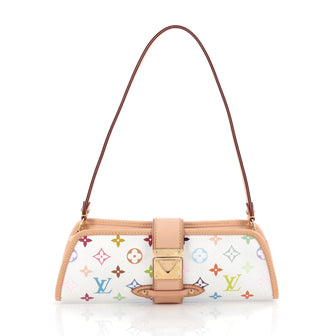 Louis Vuitton Shirley Handbag Monogram Multicolor White 1856701
