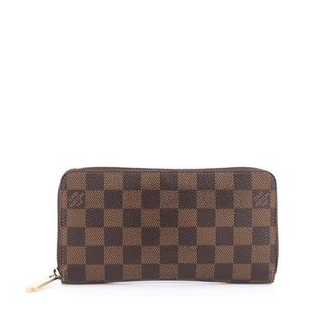 Louis Vuitton Zippy Wallet Damier Brown 1857715