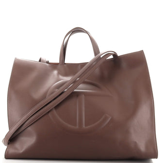Telfar Shopping Tote Faux Leather Large