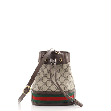 Gucci Ophidia Bucket Bag GG Coated Canvas Mini