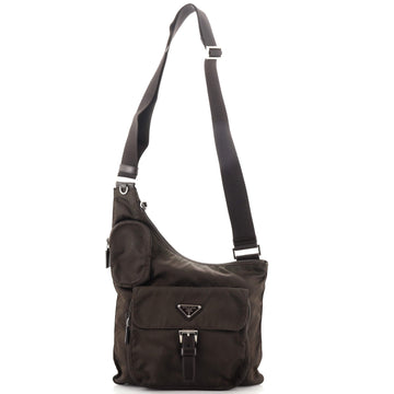 Prada Sling Messenger Bag Tessuto Medium