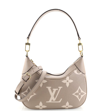 Louis Vuitton Bagatelle NM Handbag Bicolor Monogram Empreinte Giant