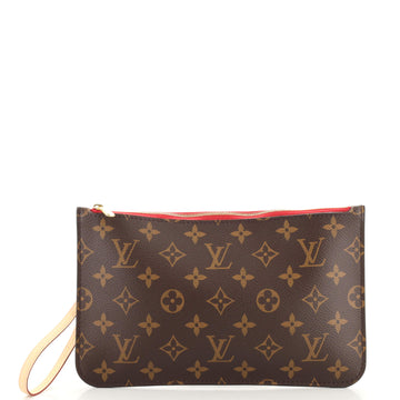 Louis Vuitton Neverfull Pochette Monogram Canvas Large