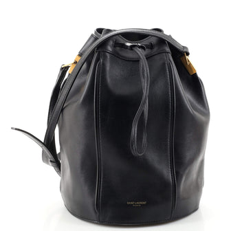 Saint Laurent Talitha Bucket Bag Leather Medium