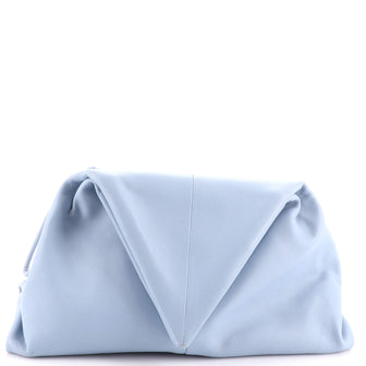 Bottega Veneta BV Trine Fold Clutch Leather