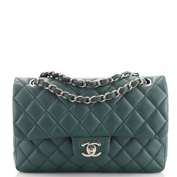 Chanel Classic Double Flap Bag Quilted Caviar Small