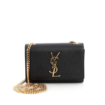 Saint Laurent Classic Monogram Crossbody Bag Grainy 1858901