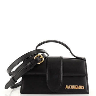 Jacquemus Le Bambino Top Handle Flap Bag Leather