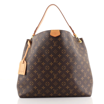 Louis Vuitton Graceful Handbag Monogram Canvas MM