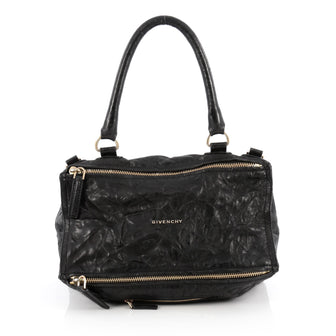 Givenchy Pandora Bag Distressed Leather Medium Black 