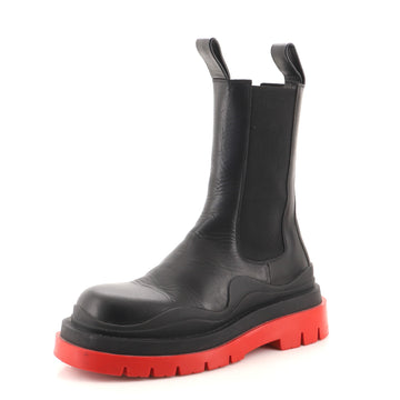 Bottega Veneta Women's The Tire Chelsea Boots Leather and Rubber