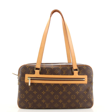 Louis Vuitton Cite Handbag Monogram Canvas GM