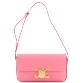 Celine Triomphe East-West Shoulder Bag Smooth Calfskin