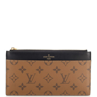 Louis Vuitton Slim Purse Reverse Monogram Canvas