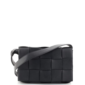Bottega Veneta Cassette Crossbody Bag Maxi Intrecciato Leather