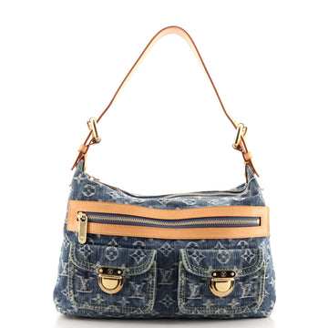 Louis Vuitton Baggy Handbag Denim PM