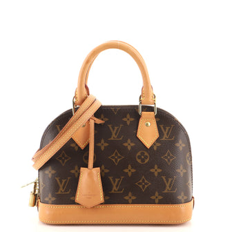 Louis Vuitton Alma Handbag Monogram Canvas BB