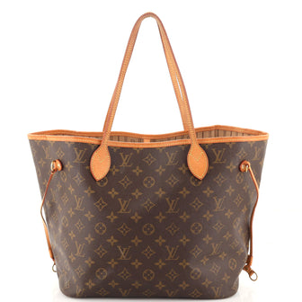 Louis Vuitton Neverfull Tote Monogram Canvas MM