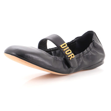 Christian Dior Women's Baby D Ballet Flats Leather