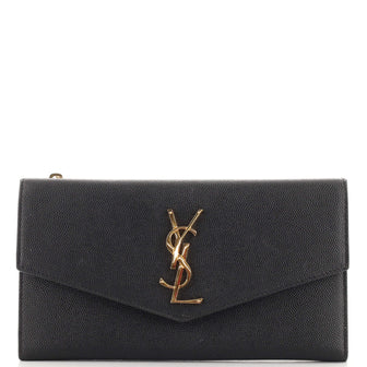 Saint Laurent Uptown Pouch Leather
