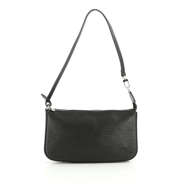 Louis Vuitton Pochette NM Epi Leather Black