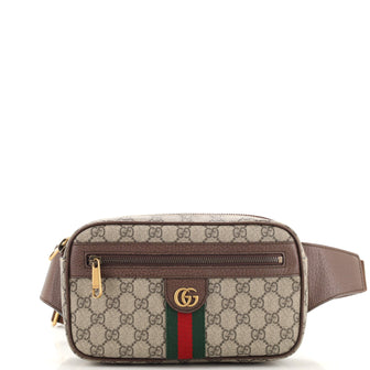 Gucci Ophidia Belt Bag GG Coated Canvas Medium