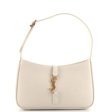 Saint Laurent Le 5 a 7 Hobo Leather Small