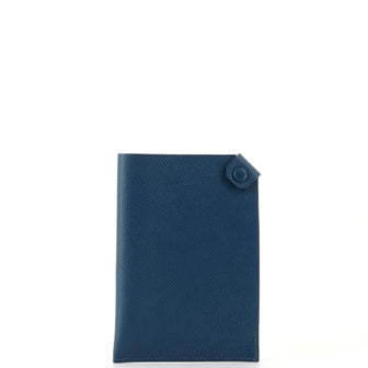 Hermes Tarmac Passport Holder Leather