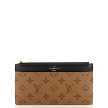 Louis Vuitton Slim Purse Reverse Monogram Canvas