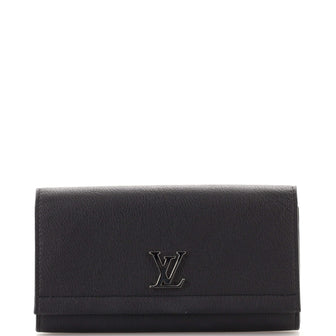 Louis Vuitton Lockme II Wallet Calfskin