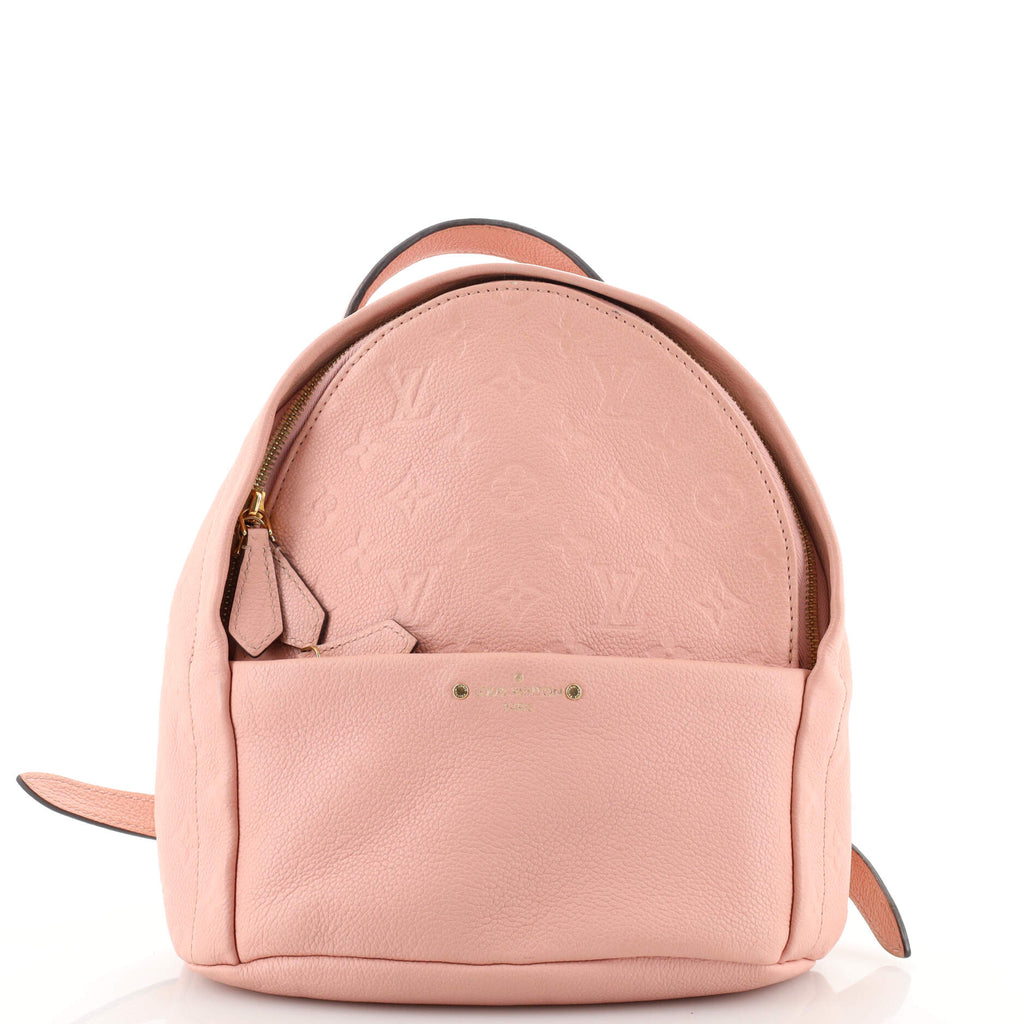 Louis Vuitton Pink Leather Monogram Empreinte Sorbonne Backpack Louis  Vuitton