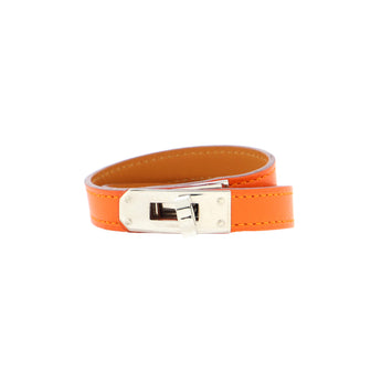 Hermes Kelly Double Tour Bracelet Leather