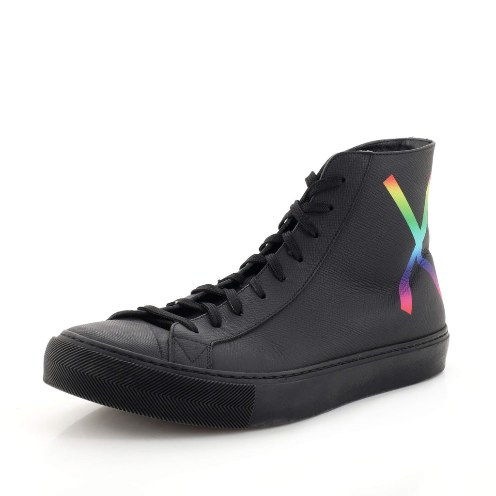 Louis Vuitton White Sneakers Rainbow