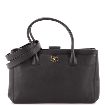 Chanel Cerf Executive Tote Leather Medium