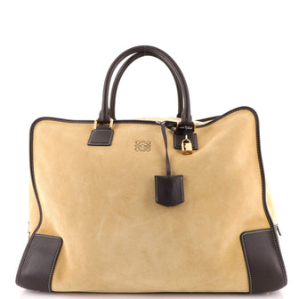 Loewe Amazona Bag Suede 50