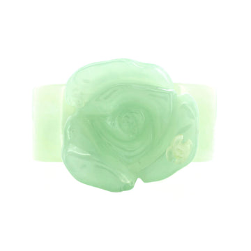 Chanel CC Camellia Cuff Bracelet Resin