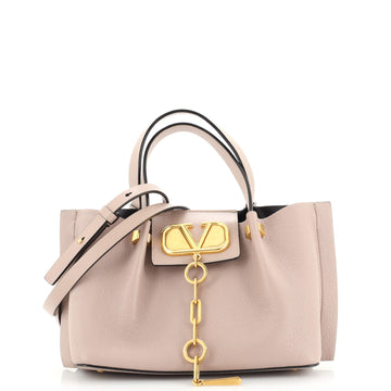 Valentino Garavani VLogo Escape Tote Leather Small