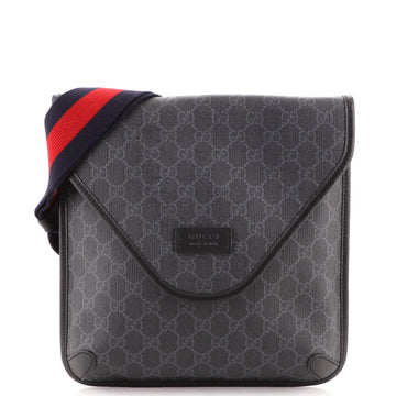 Gucci Envelope Web Messenger GG Coated Canvas Medium