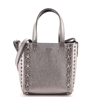 Jimmy Choo Pegasi Tote Studded Leather Mini
