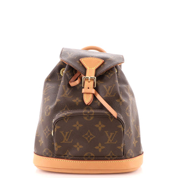 Louis Vuitton Vintage Montsouris Backpack Monogram Canvas PM