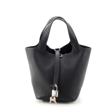 Hermes Picotin Lock Bag Clemence PM