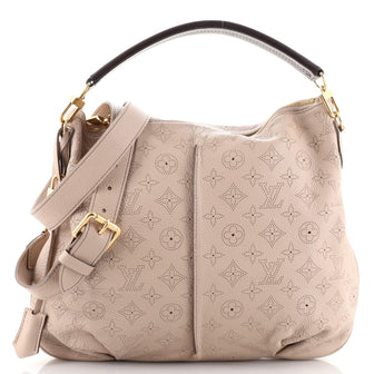 Louis Vuitton Selene Handbag Mahina Leather PM